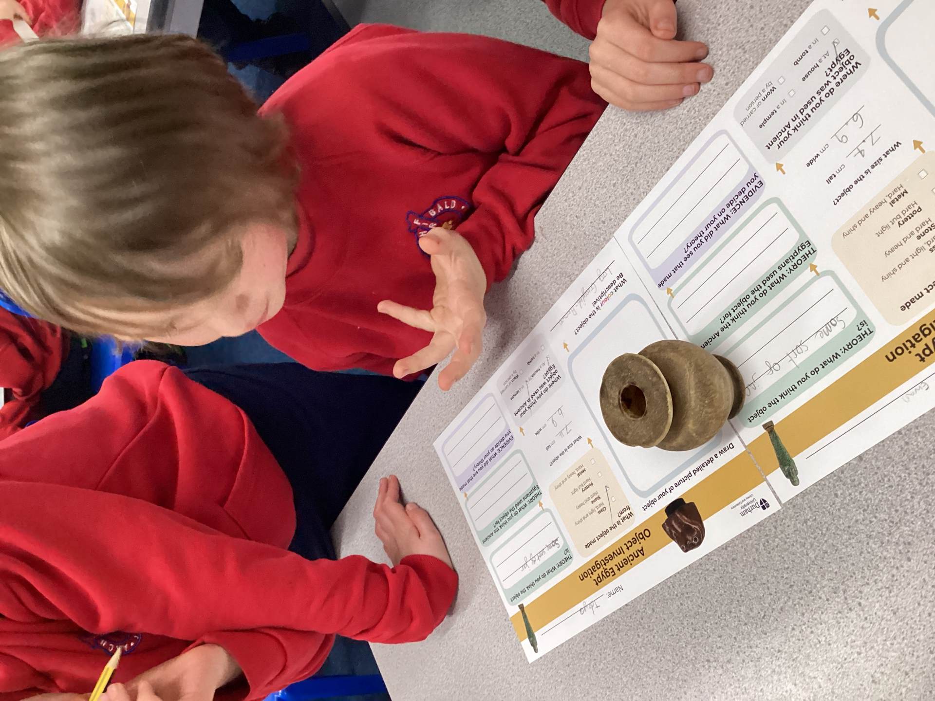 Year 3's Ancient Egyptian Workshop